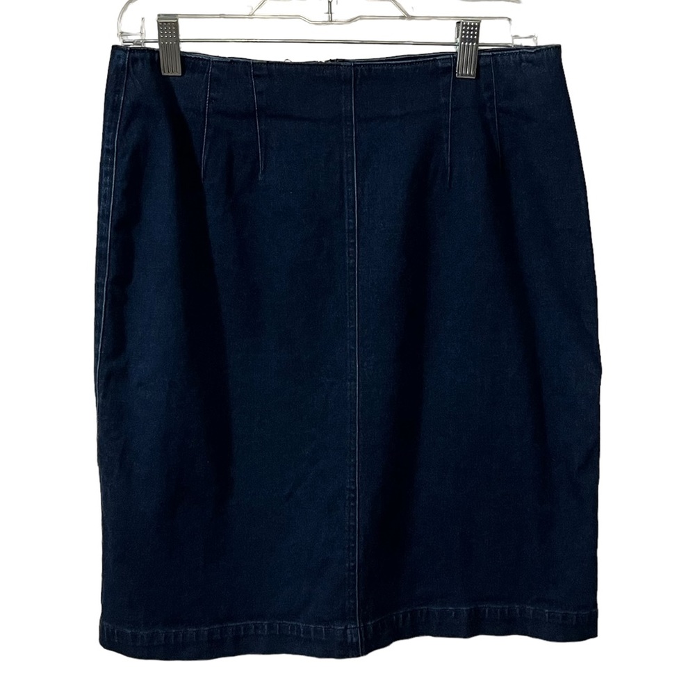 Talbots Denim Midi Skirt Size 10